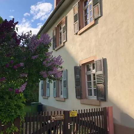 Ferienwohnung Altes Schulhaus Mutschelbach Karlsbad Exterior foto