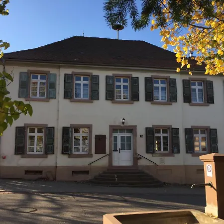 Ferienwohnung Altes Schulhaus Mutschelbach Karlsbad Exterior foto